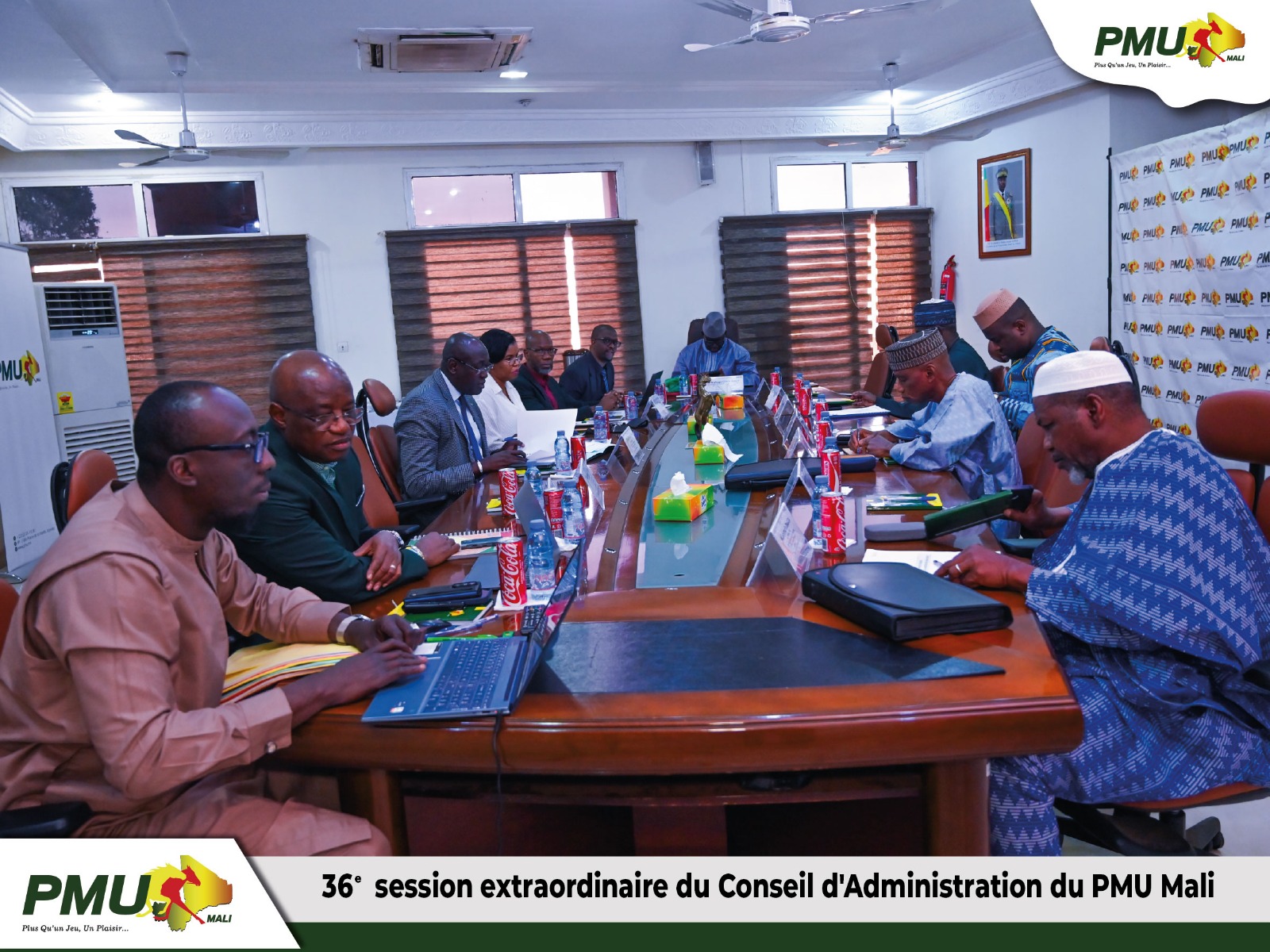 36ᵉ session extraordinaire du Conseil d’Administration : PMU Mali allie performance et solidarité avec un nouveau Plan Stratégique et une Fondation